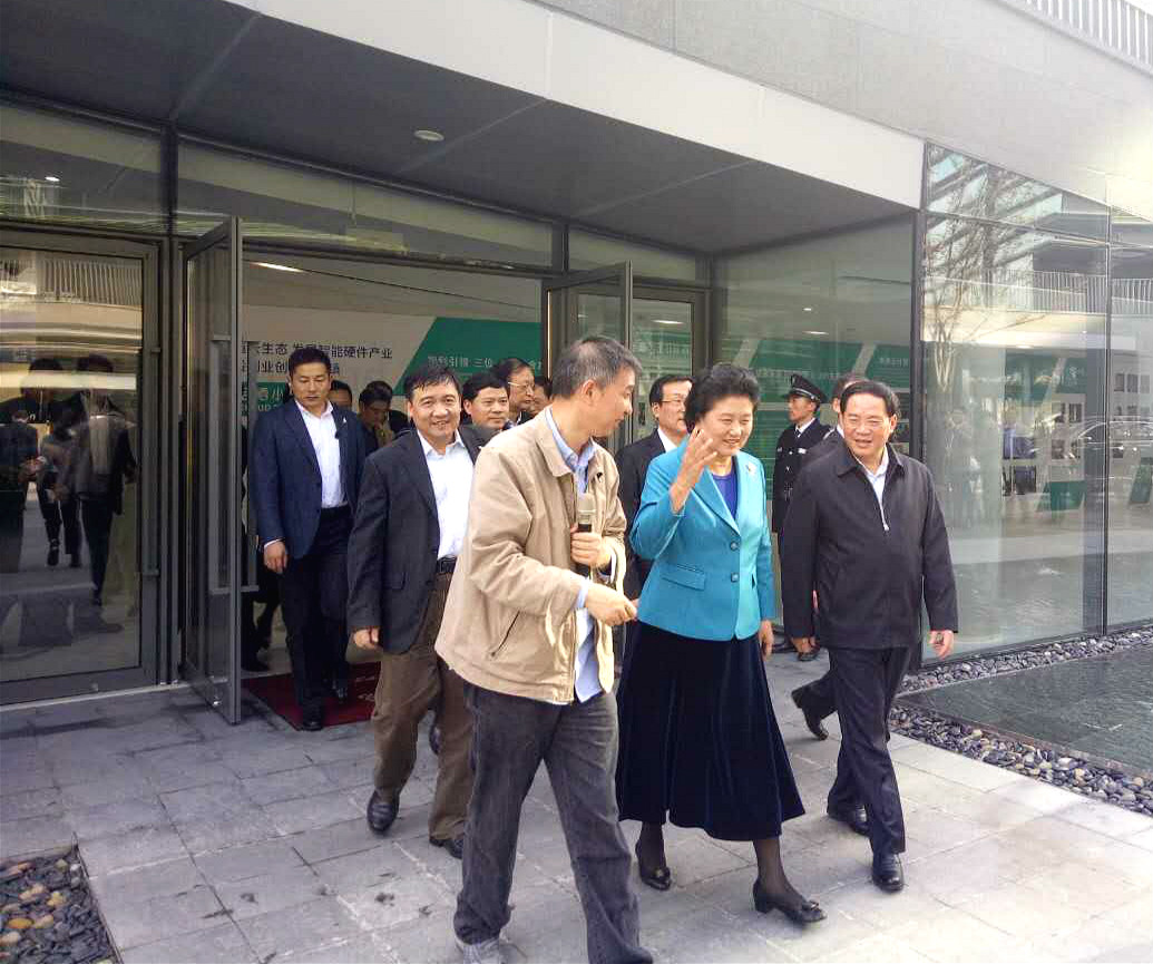 國務院副總理劉延東蒞臨鳳凰創(chuàng)意大廈考察調(diào)研